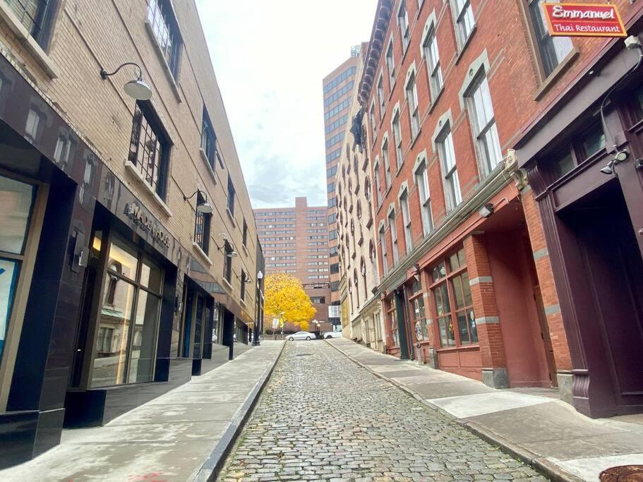 Downtown Albany 1 Bed + Workstation @ Maiden Lane Apartamento Exterior foto